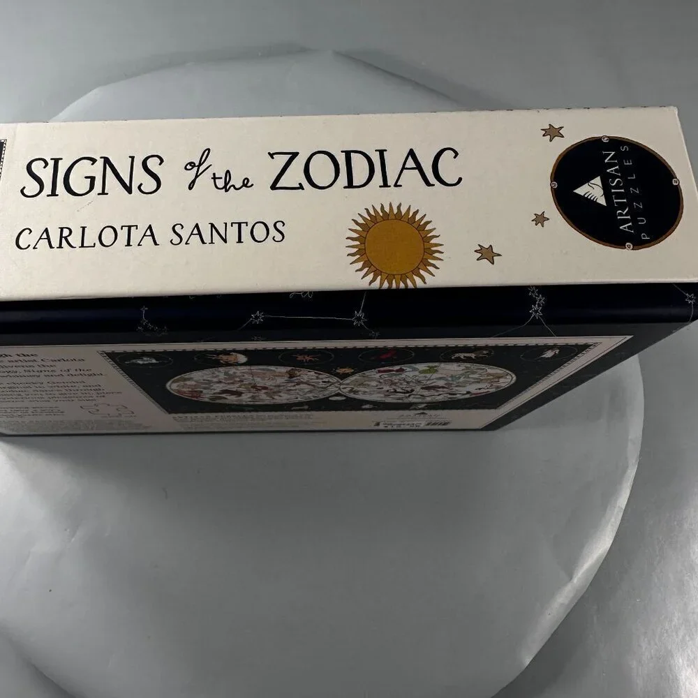 Signs Zodiac Artisan Puzzle Carlota Santos Jigsaw 1000 Pieces Artisan Publisher